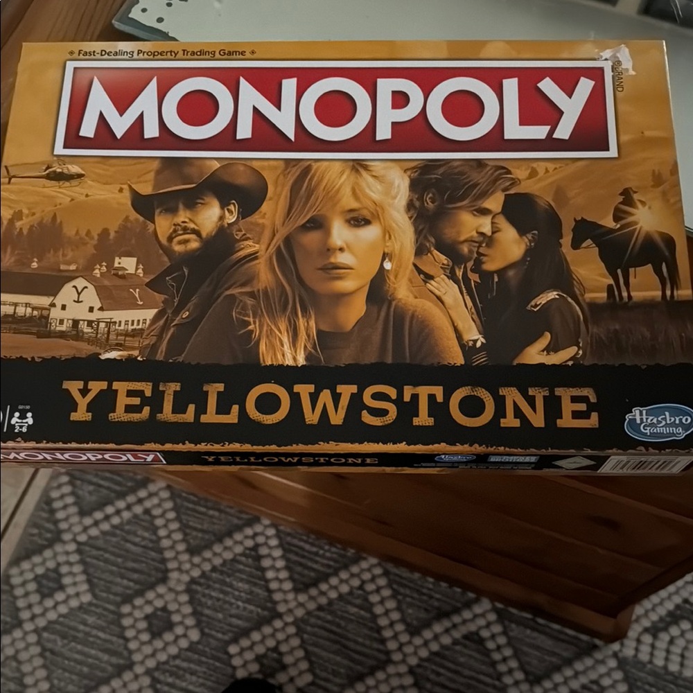 Yellowstone Monopoly Game
